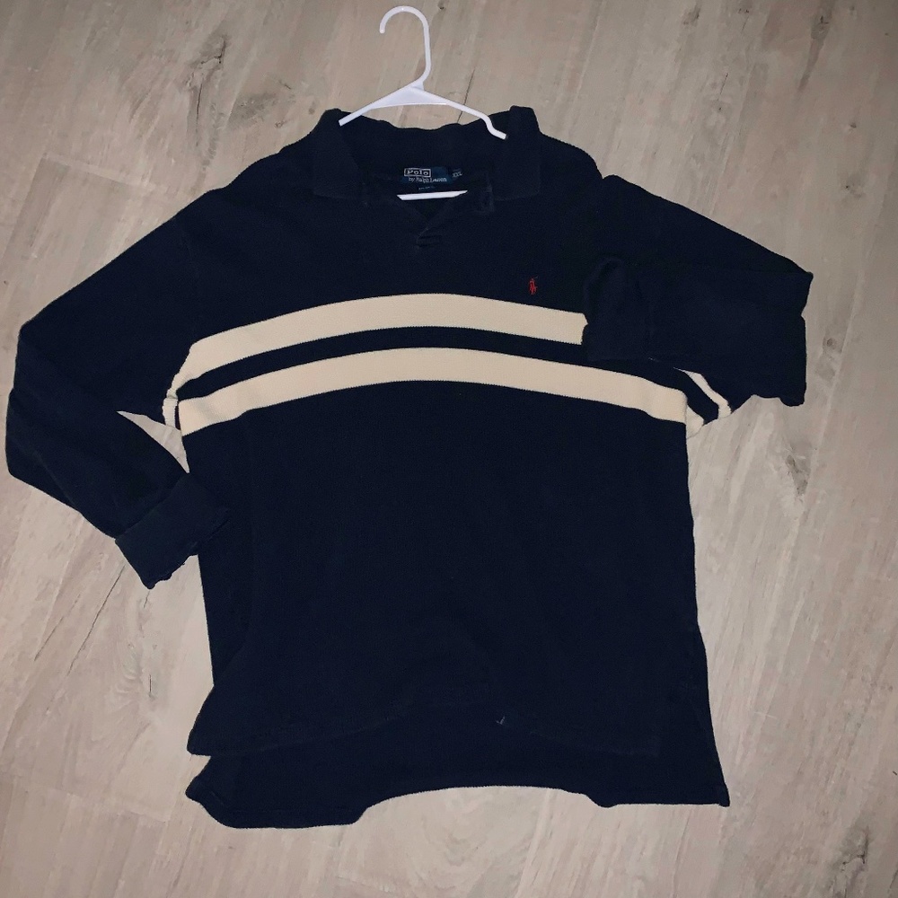 XXL waffle-knit Ralph Lauren polo